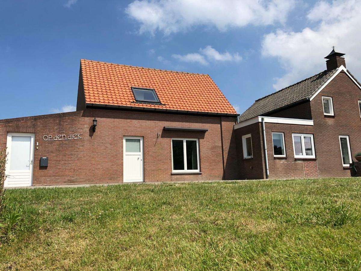 Huisje Op Den Diek Sint Kruis Exteriör bild