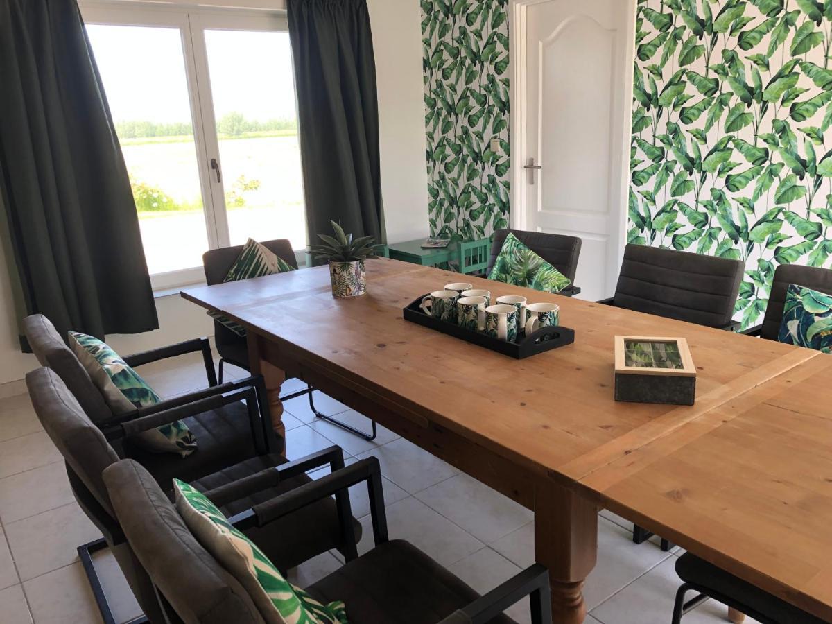 Huisje Op Den Diek Sint Kruis Exteriör bild