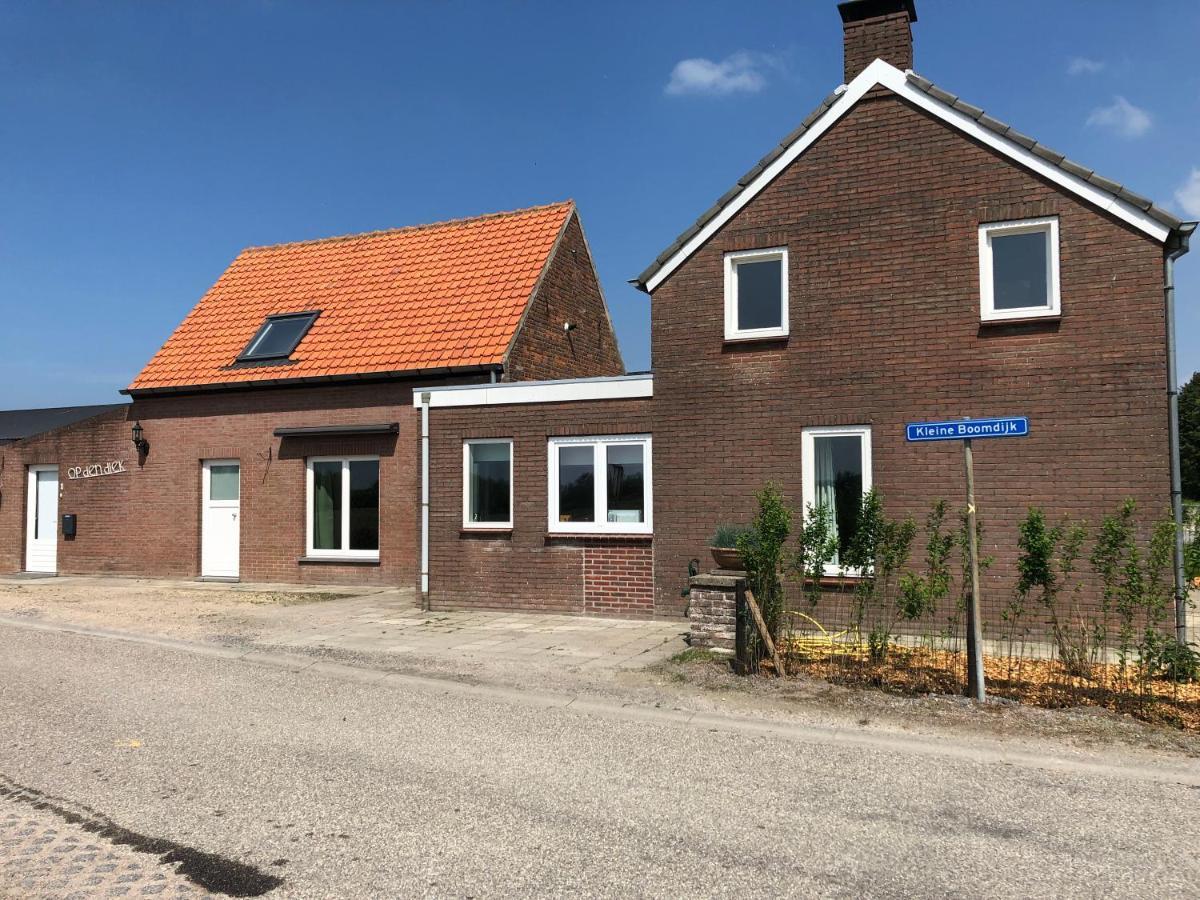 Huisje Op Den Diek Sint Kruis Exteriör bild