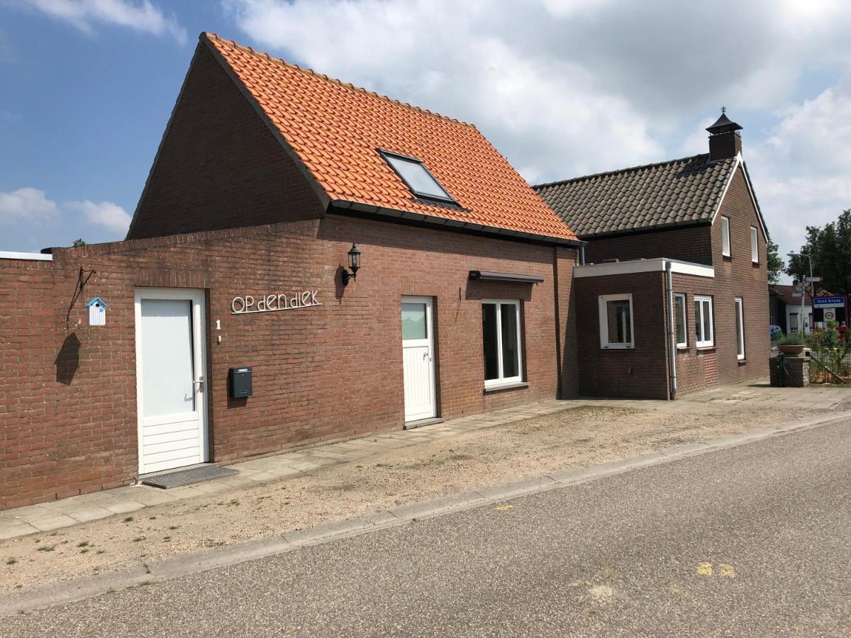 Huisje Op Den Diek Sint Kruis Exteriör bild